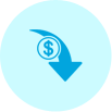 Reduced cost icon
